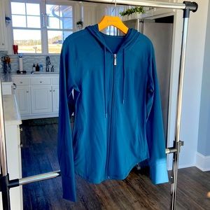 Buffbunny full zip teal jacket brand new with tags!  Size Medium.